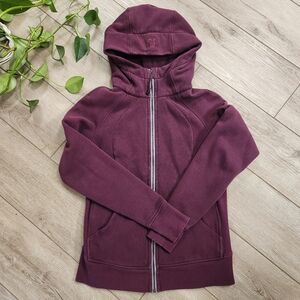 Lululemon Plum Scuba Hoodie Size 8